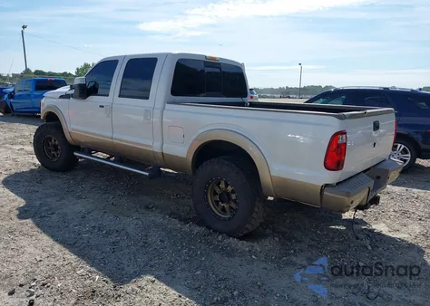 2014 Ford F-250 Lariat z USA, uszkodzony, nr VIN 1FT7W2BT6EEB61110